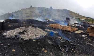 OCHO PERSONAS CAPTURADAS EN SOACHA POR QUEMA ILEGAL A CIELO ABIERTO