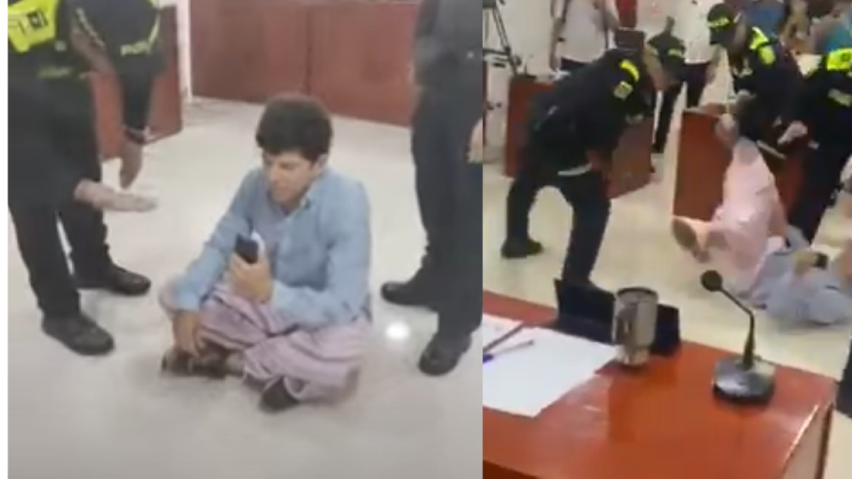 Video | Concept de Santa Marta Quedó Sin Ropa Luego de Que Policías Lo Sacaran en Plena Sesión: 'Me Golpearon'