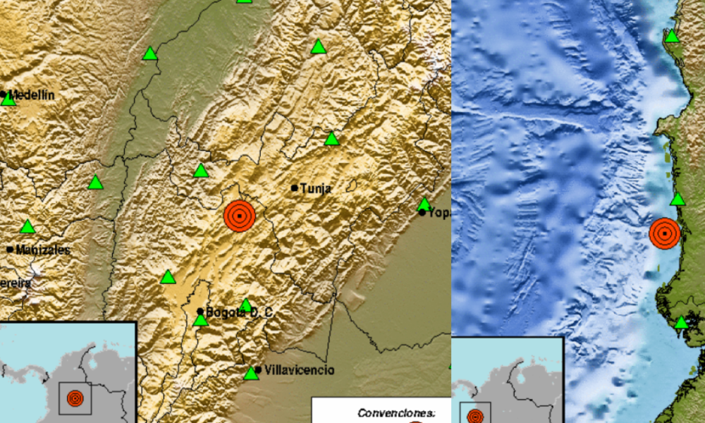 Temblor Hoy en Colombia | Reportan Seguidilla de Sismos la Noche del Miércoles 23 de Abril; Epicentro y detalla