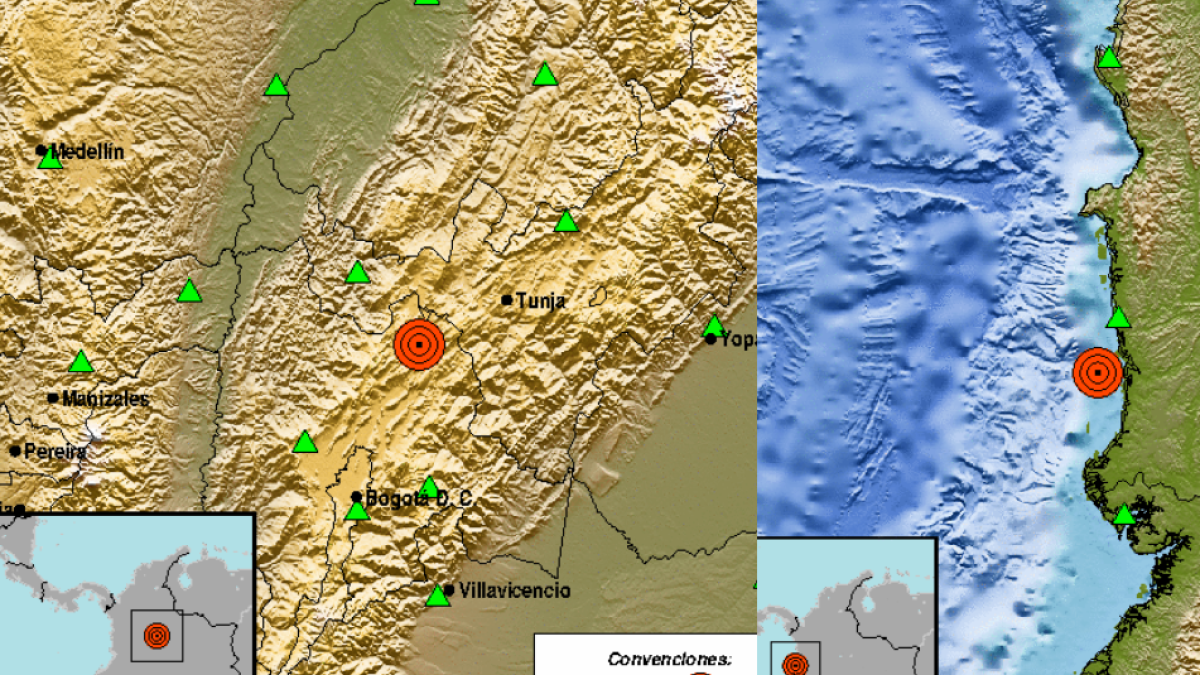 Temblor Hoy en Colombia | Reportan Seguidilla de Sismos la Noche del Miércoles 23 de Abril; Epicentro y detalla