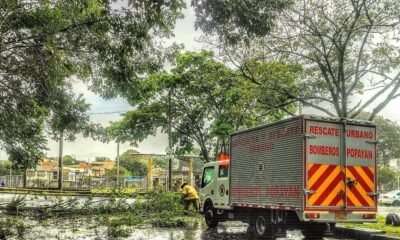 Fuerte Aguacero Causó Inundaciones y Puso en Aprietos la Movilidad en Popayán: 'Los Rayos no paraban'