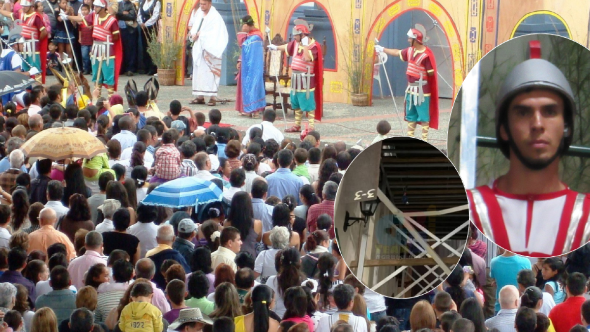 Actor de Muere que se Golpeó la Cabeza Al Caer de Estructura Cuando Ensayaba para Semana Santa En Iglesia de Filandia