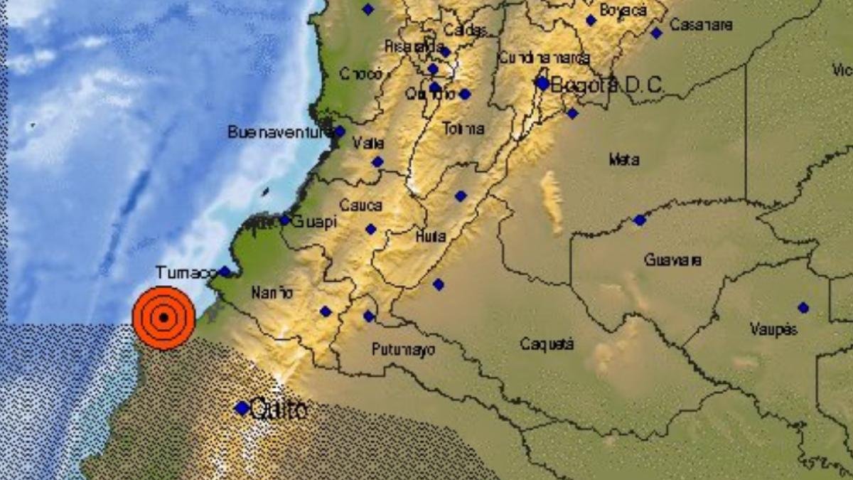 Temblor en Colombia Hoy 25 de Abril