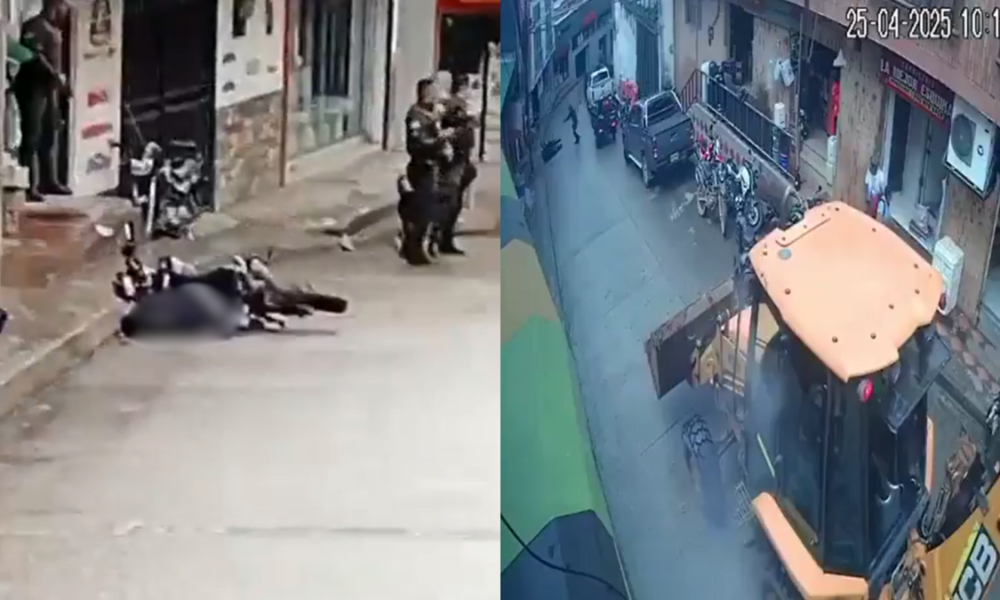 Sicarios que atacaron una patrulla de policía en antioquia con una granada fuelon abatidos por ootro uniformado