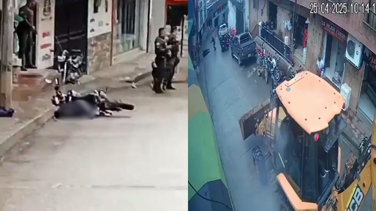 Sicarios que atacaron una patrulla de policía en antioquia con una granada fuelon abatidos por ootro uniformado