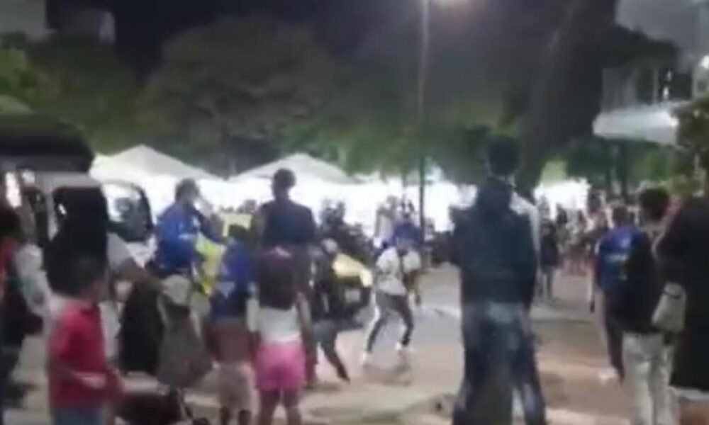 Operativo de Espacio Público en El Camellón Terminó en Violenta Riña