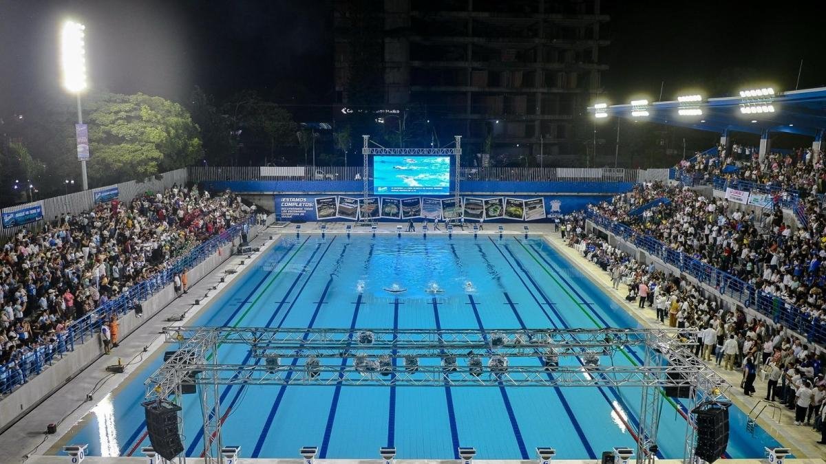 Inauguran en iBaGué el Renovado Complejo Acuético