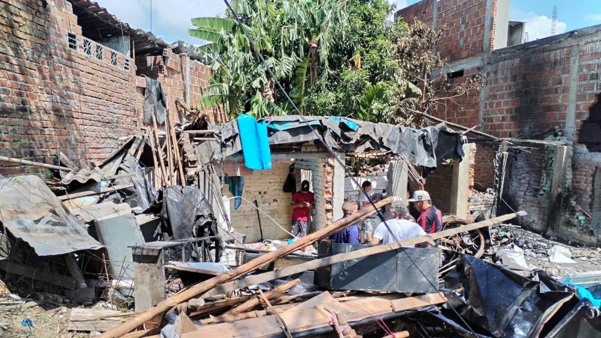Emergencia en zarzal por explosión de una polvorería: siete personajes resultando heridas