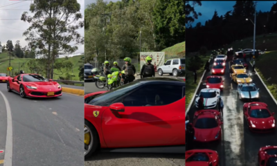 ¿Qé Hay Detras de Rodada de 20 Autos de Lujo en la avenida las Palmas?
