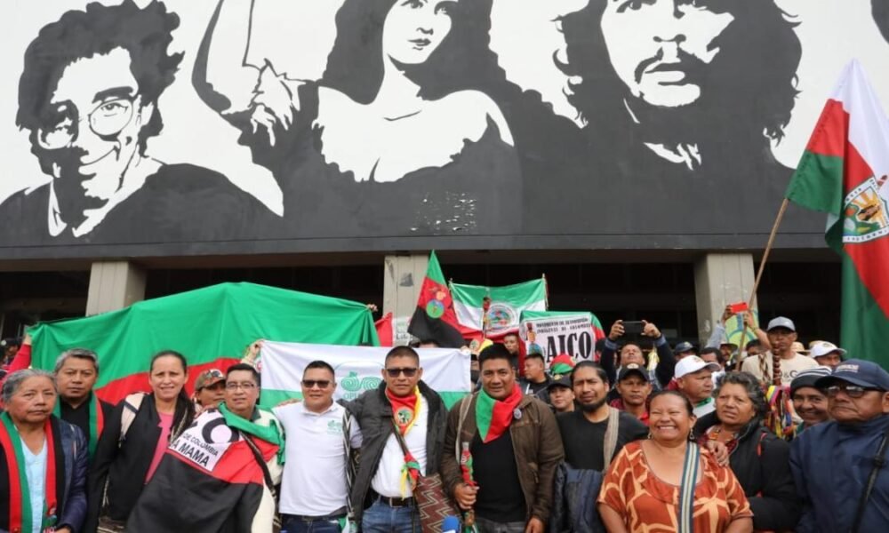 Ministro de Educación DiJo Hasta Cuándo Comunidadas Indímenes Se Quedaría en Bogotá en la Universidad Nacional