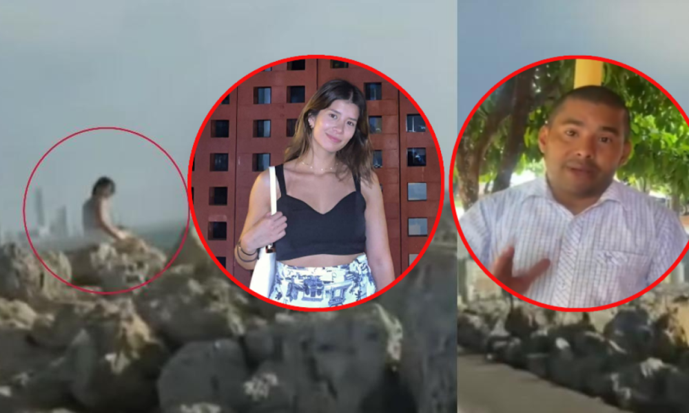 Habla hombre que graba grabó Útimo Video de Tatiana Hernández Antes de su desapariciónis en Cartagena: 'Que PUedan Aydar'