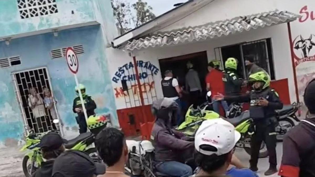 operativo antiextorsioN Terminó con un presunto delincuente muerto