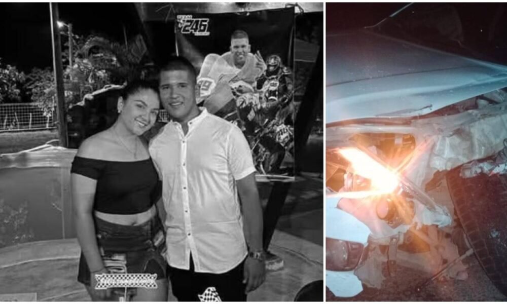Pareja de Motociclistas que Pierdieron la Vida Tras Presuntamento Haber Sido Arrollados por Un Carro de la Fiscalía