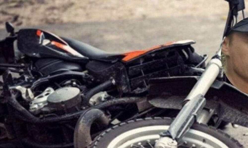 la víctima iba en una motocleta