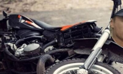 la víctima iba en una motocleta