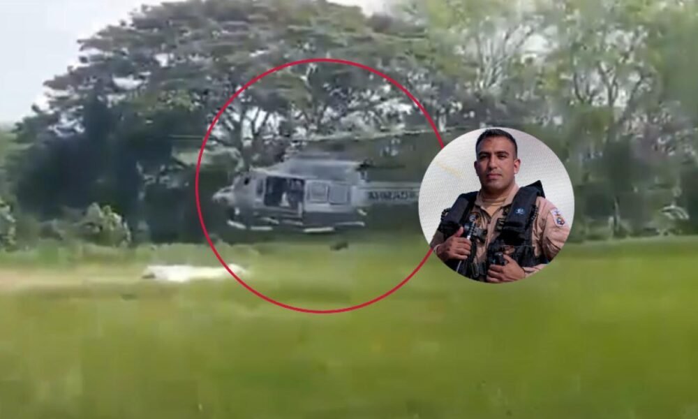 Video del Momento exacto de accidente de helicóptero de armada en bolívar en el que murió Suboficial: Cayó Al Agua