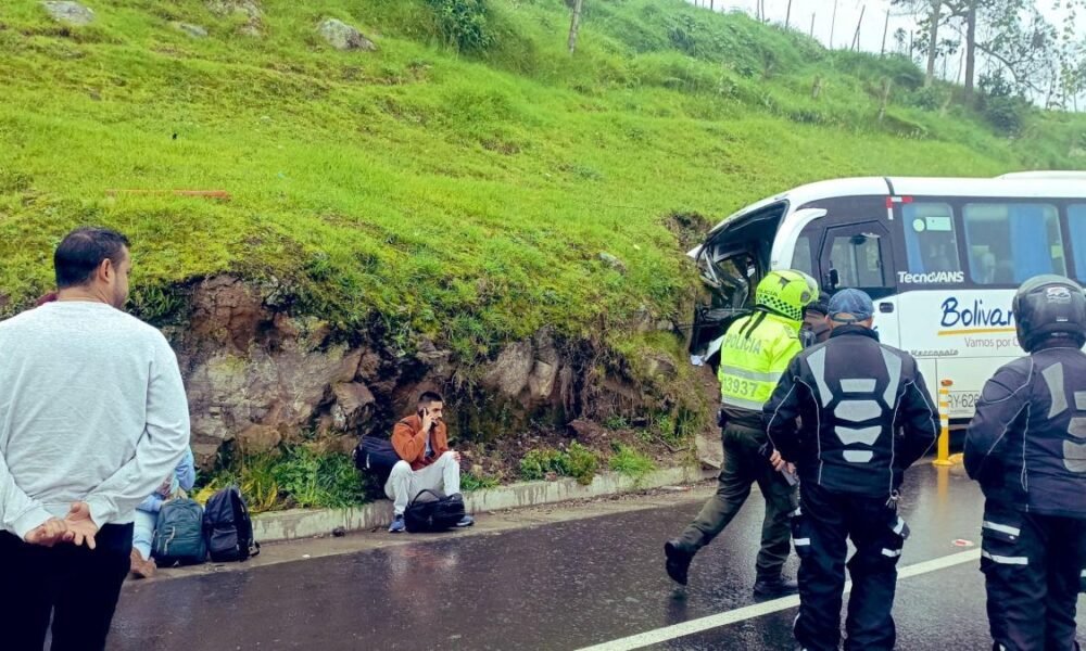 El Siniestro involucra un autobús de la ONU de Servicio Público