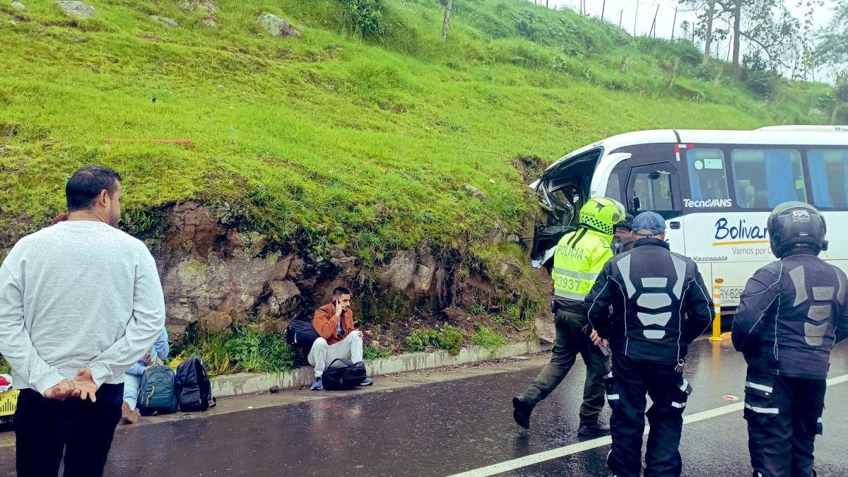 El Siniestro involucra un autobús de la ONU de Servicio Público