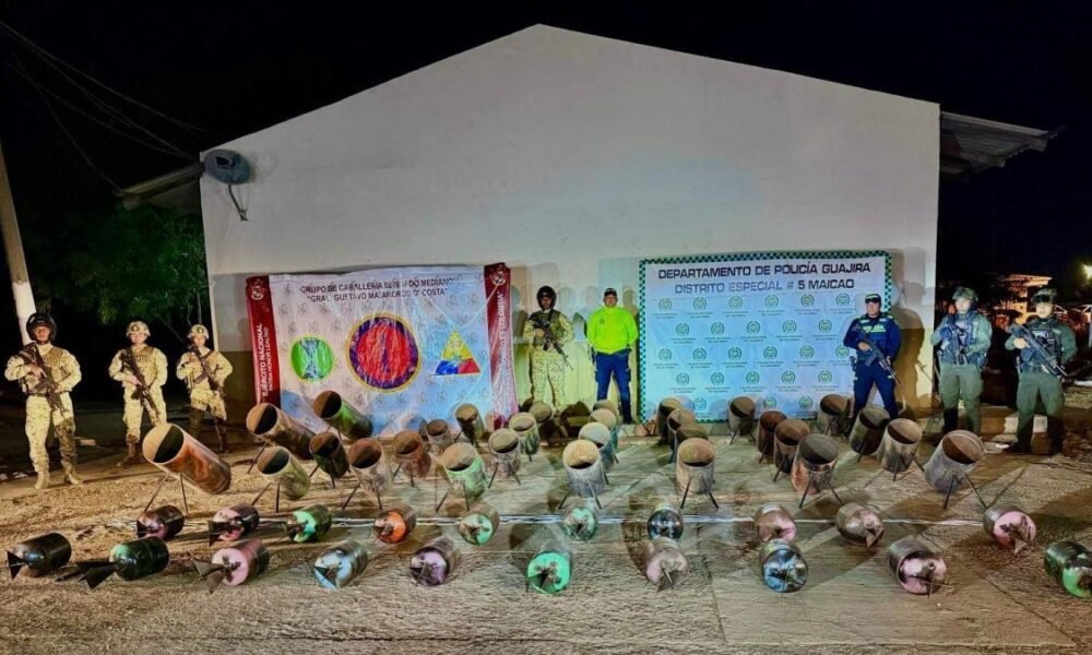 Decomisano Arsenal Explosivo en la Guajira que presuntato Pertenecería Al Eln