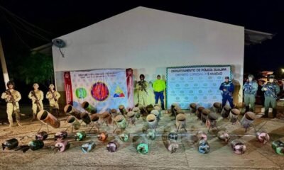 Decomisano Arsenal Explosivo en la Guajira que presuntato Pertenecería Al Eln