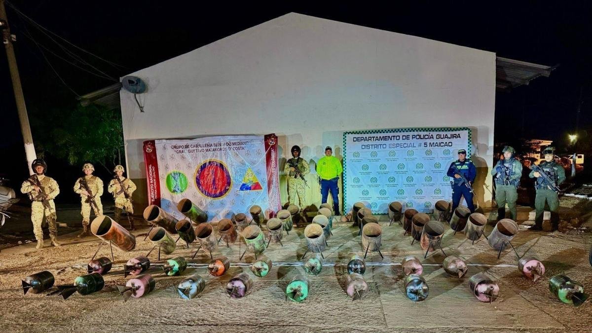 Decomisano Arsenal Explosivo en la Guajira que presuntato Pertenecería Al Eln