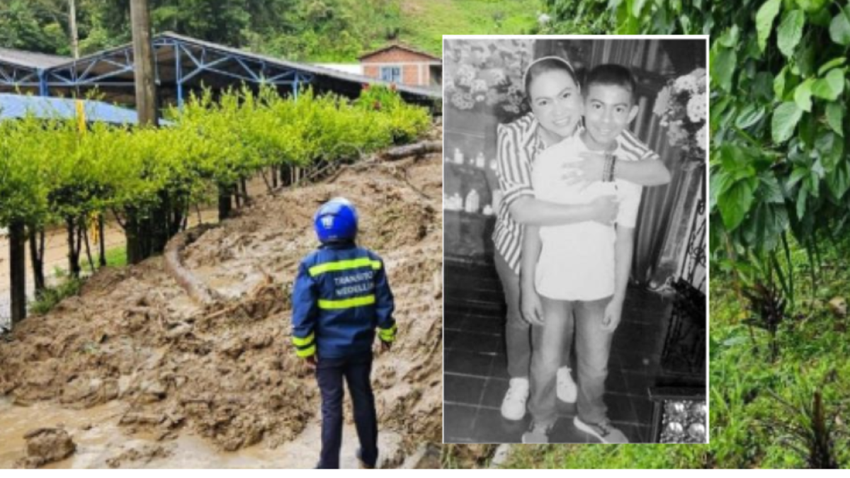 Desgarrador relato de hombre que perdió a su esposa e hijo por creciente en medellín: 'no pude sacarlos'