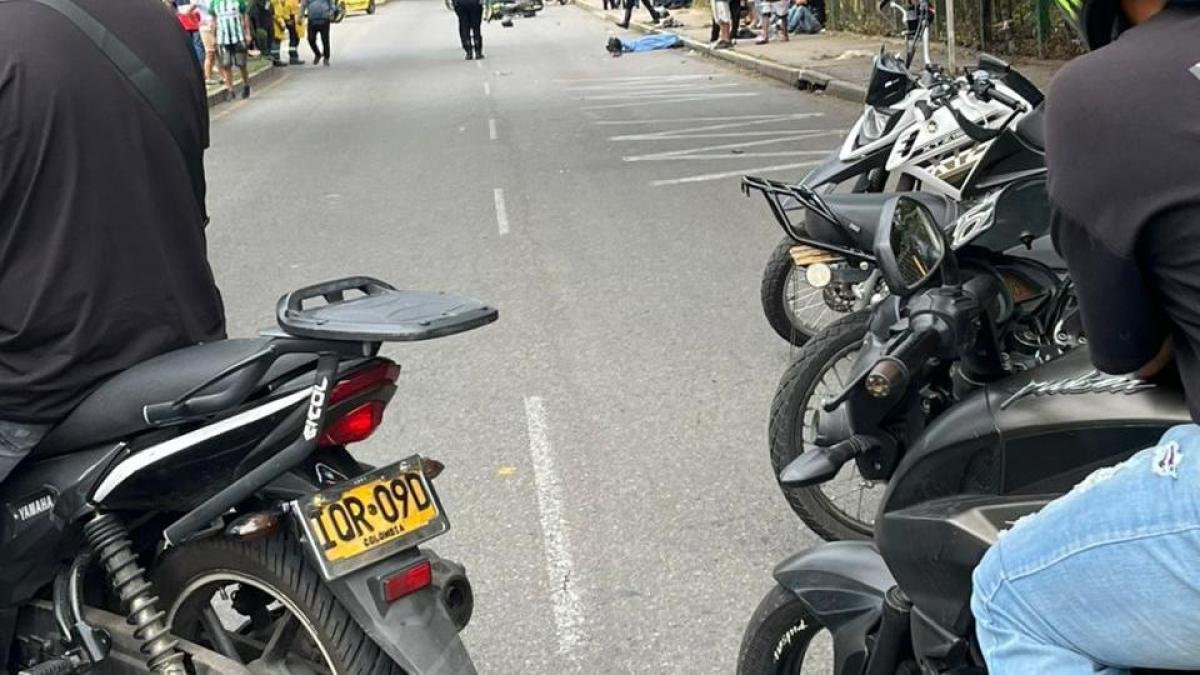 Aparece Nuevo Video del Momento exacto de Trágico accidente Con Motociclista Que Murió Decapitado en Bucaramanga