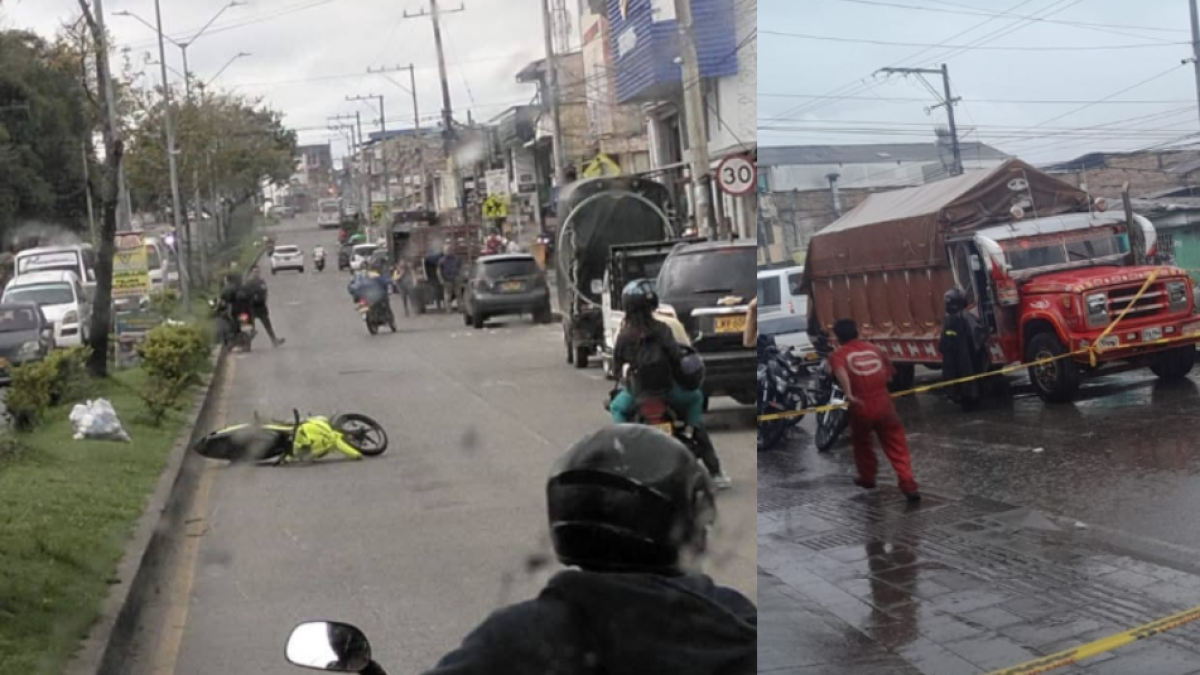 Motociclista Hacía 'Stunt' en Popayán, Perdió el Control, y Atropelló y Mató a Mujer que Cruzaba la Calle