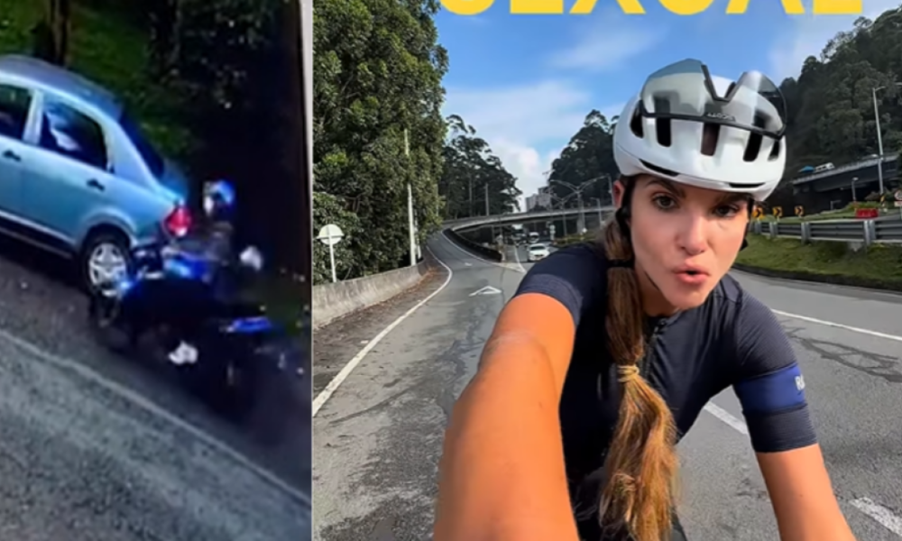 APARECEN IMAGENES CLAVE PARA IDENTIFAR AL AGRESOR DE 'INFLUENTER' DAISY LÓPEZ EN MEDELLÍN; Motociclista la Siguió