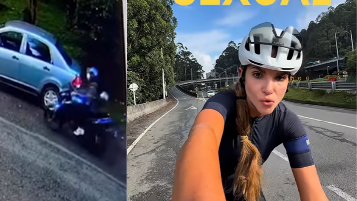 APARECEN IMAGENES CLAVE PARA IDENTIFAR AL AGRESOR DE 'INFLUENTER' DAISY LÓPEZ EN MEDELLÍN; Motociclista la Siguió