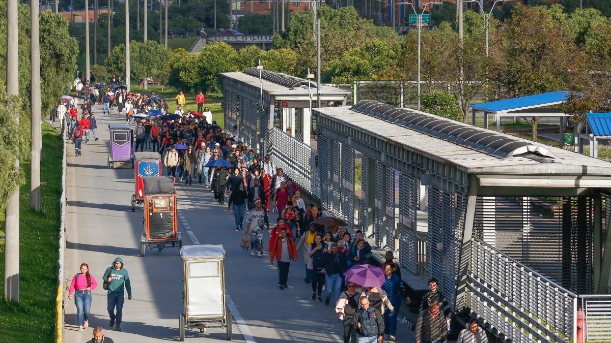 Así Fue El Primer Día del Paro Nacional