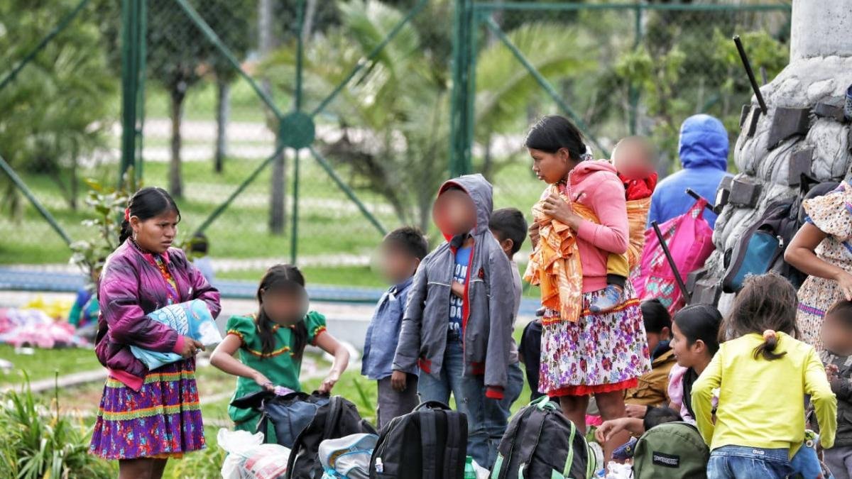 El Drama del Desplazamiento de Los Indángenas Embera Chamí en El Valle del Cauca
