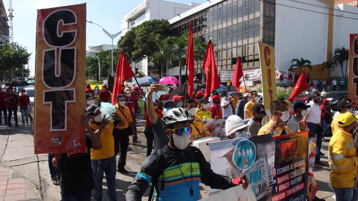 así será el paro nacional en barranquilla este miércoles y jueves