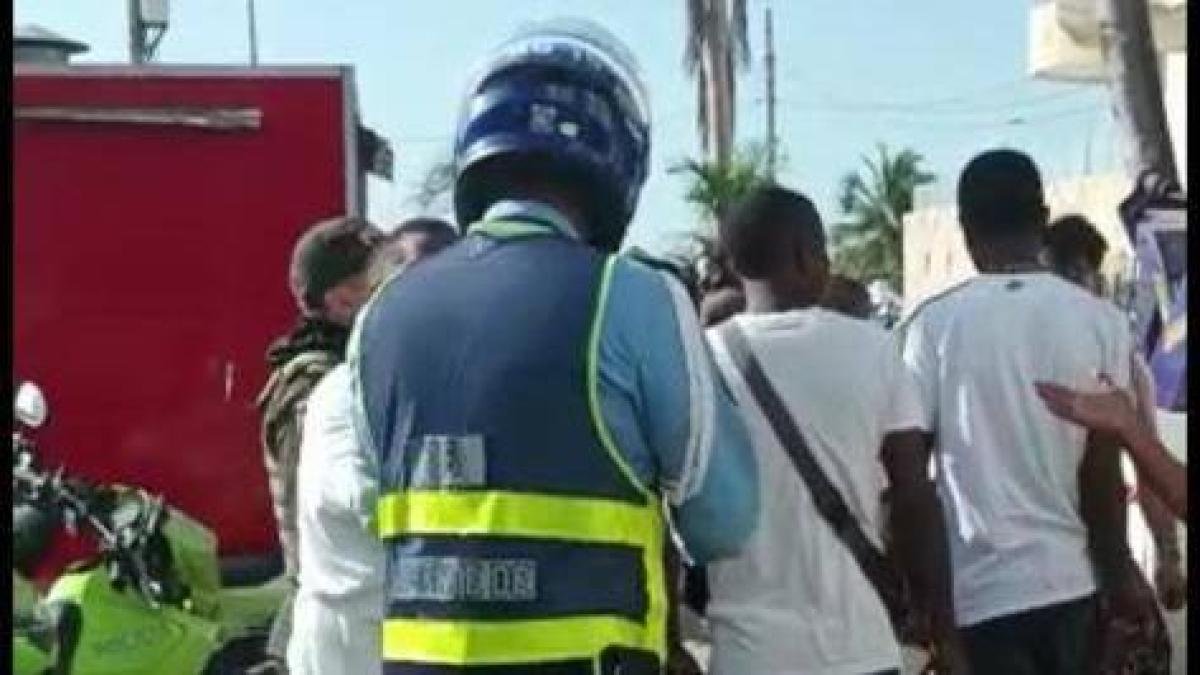 Denuncian A Motociclista Ante la Fiscalía por Agredir A Un Agente del Datt en Cartagena