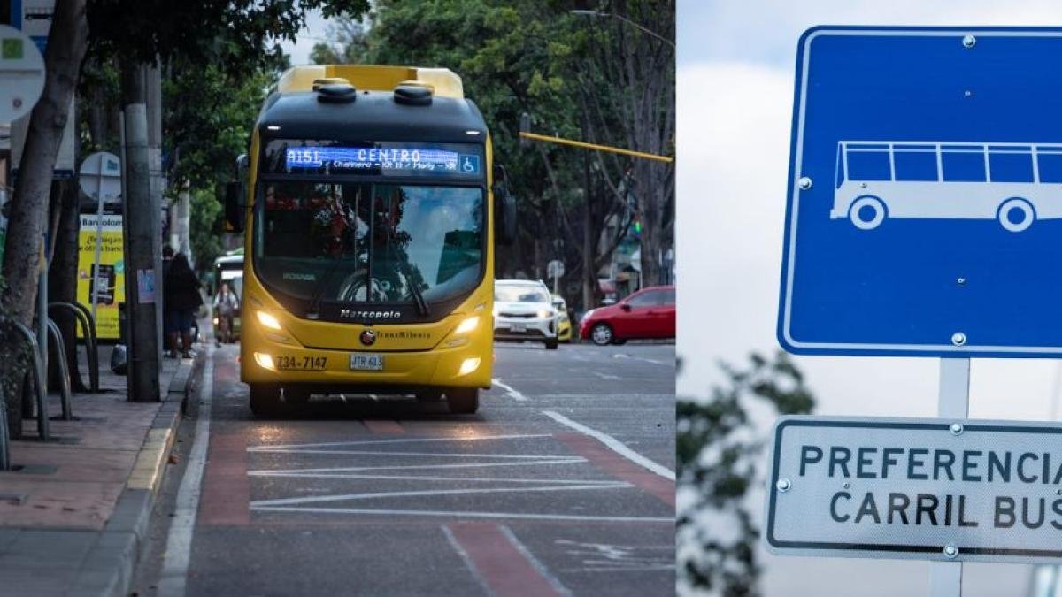 Secretaría de Movilidad Sancionarán a Quienes Bloqueen El Carril del Sitp