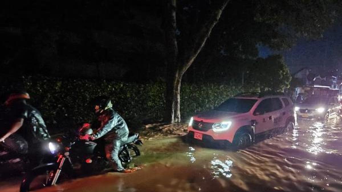 Emergencias por Fuerte Aguacero en Cali