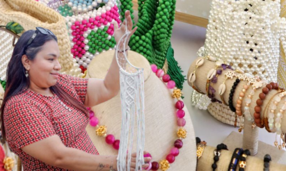 40 Emprendedoras de Pueblos del Atlánico Participan en Feria Con Productos Artesanales