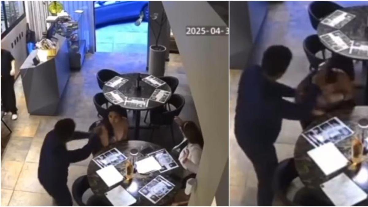 Los Momentos de Pánico que Vivieron los clientes de un restaurante del Norte de Armenia por Violento Hallo