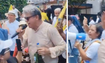 Manifestantes Confrontan Duro A Congresista Wilson Arias en Cali Durante Martas: 'No Han Hecho Nada'