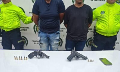 Así Cayeron dos de los Más Buscados por el Asesinato de Un Policía en Cali