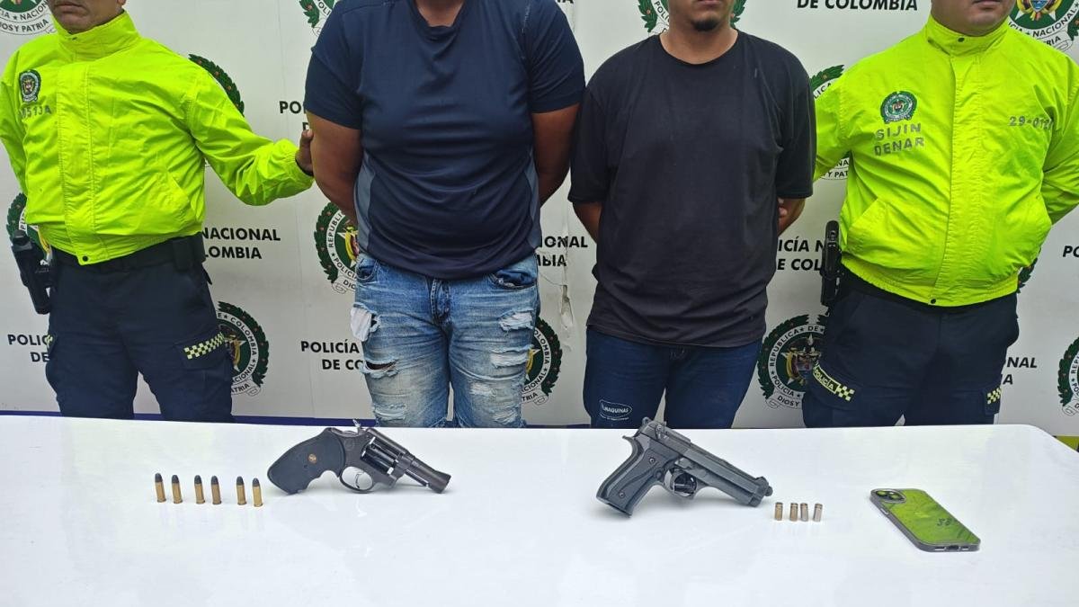 Así Cayeron dos de los Más Buscados por el Asesinato de Un Policía en Cali