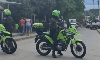 Una Patrullera de la Policía Enfrentó a Tiros a Sicarios que la Atacaron en Cartagena