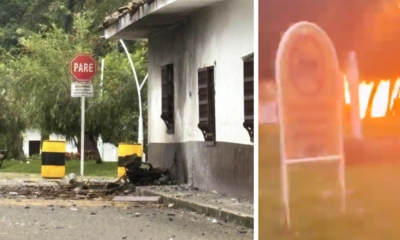 Reportan Explosión de Motobomba y Hostigamientos Contra La Estación de Policía de Caloto, Cauca