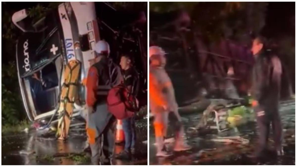 Video | Grave accidente de autobús en la vía mariquita - armero deja al menos tres muertos y 15 heridos