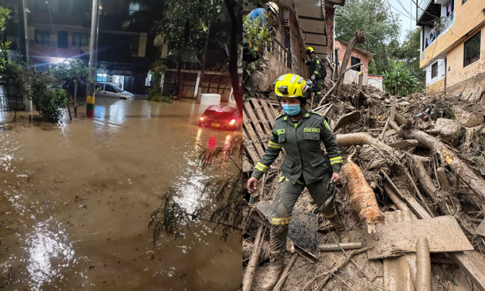 UNA Persona Muerta y Otra Herida por Avenida Torrencial Tras Fuertes Lluvias en Itagüí; heno Calamidad Pública