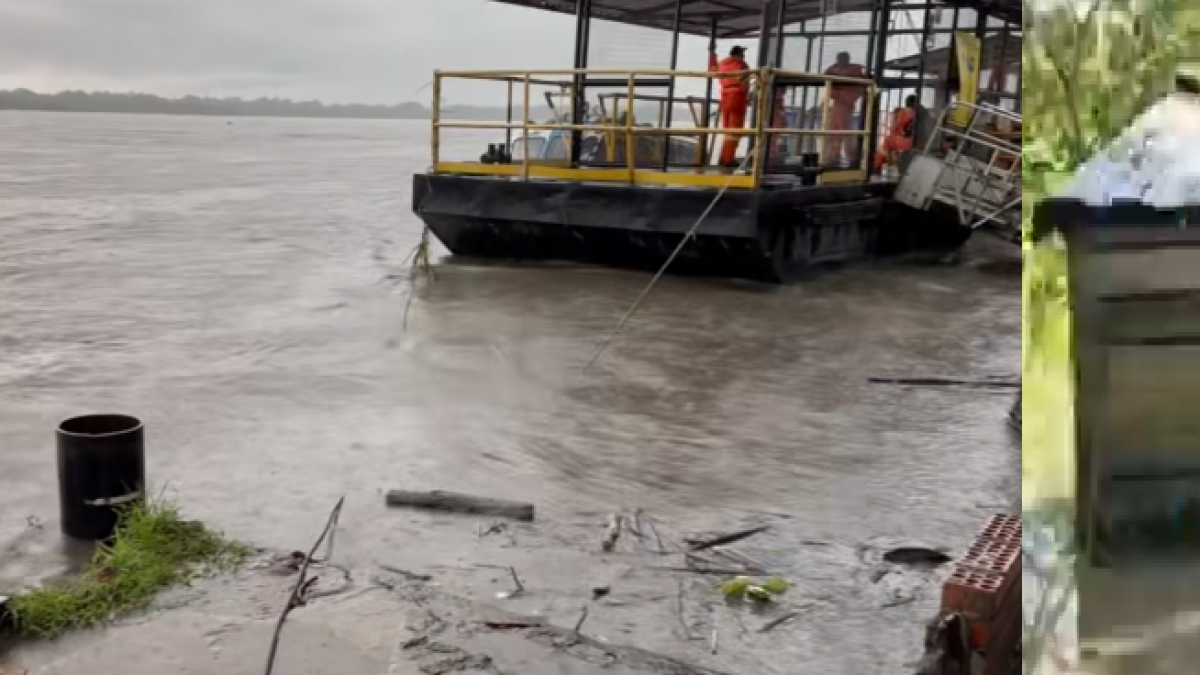 Alerta Roja en El Río Magdalena, El Afluente Llegó A Su Cota Máxima y Autoridades Prenden las Alarmas