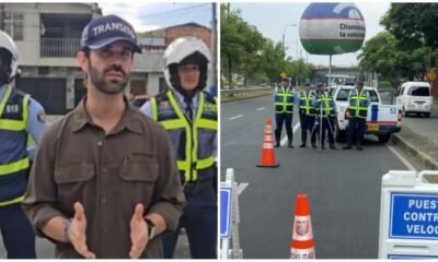 MOCOCICLISTA ATROPELLÓ A Secretario de Movilidad de Cali en Operativo de Control, El Funcionario Está Hospitalizado