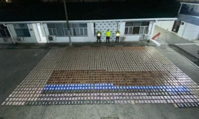 Casi dos Toneladas Avaluadas en 63 Millones de Dólares