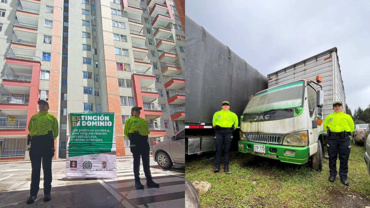 Camiones y Apartamentos, Entre Millonarios Bienes en Extinción de Dominio A Poderosa Banda Criminal de Medellín