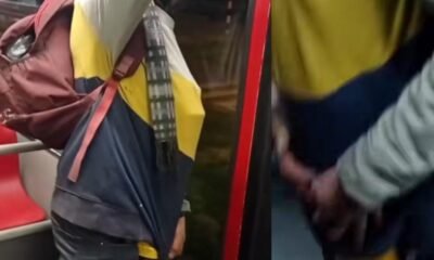 Ciudadano Enfrentó A Ladrón de Exttores en Transmilenio en Bogotá: 'No lo dejo Bajar'